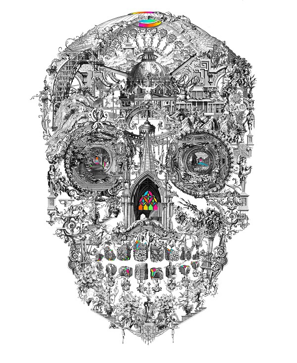 Sanctuary Skull Lenticular by Jacky Tsai