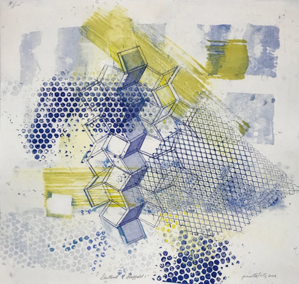 Scattered Scaffold 1 by Jeanette Fintz