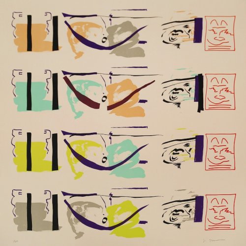Aspect Syllabary: Belly by Jessica Stockholder