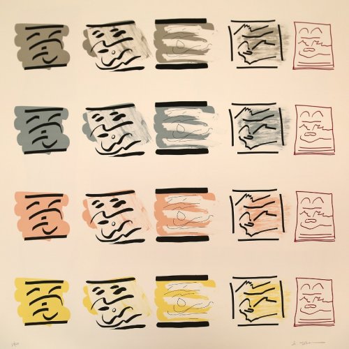 Aspect Syllabary: Landscape by Jessica Stockholder