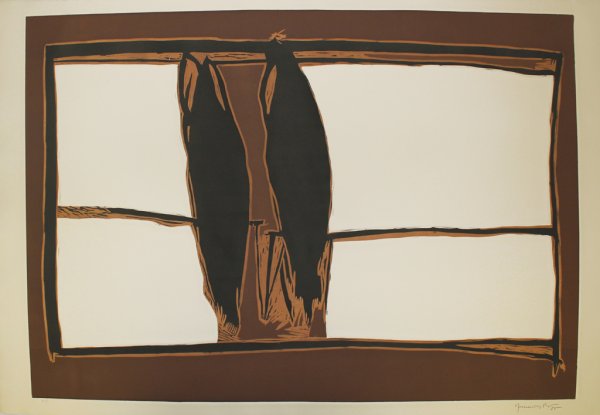 Des De La Finestra I / From The Window 1 by Joan Hernandez Pijuan