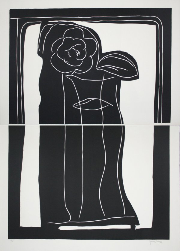 Gerro Amb Flors / Vase With Flowers by Joan Hernandez Pijuan