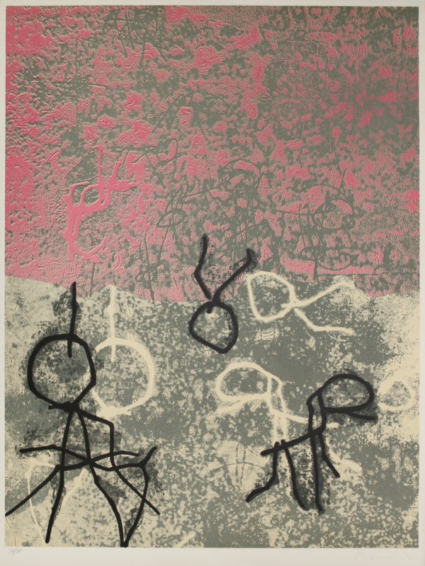 Nº 7. Dia Sisé. (number 7: The Sixth Day) by Joan Josep Tharrats