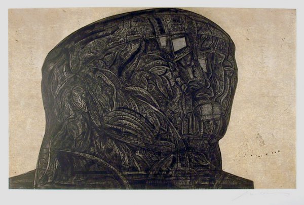 Marquez De Sade From The Intolerance Portfolio by Jose Luis Cuevas