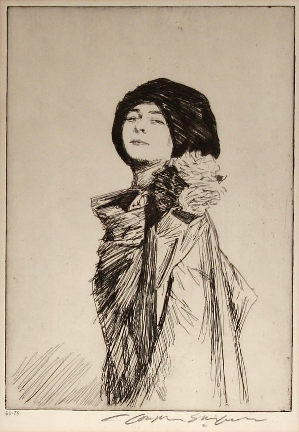 A Russian Girl by Joseph Simpson