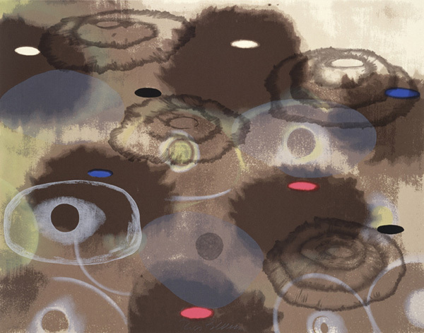 Just Because II by Ross Bleckner
