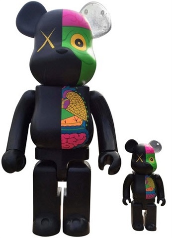 ベアブリック　be@brick a-nation KAWS 1000% MEDICOM TOY - ベアブリック be@brick a-nation KAWS 1000%の通販 by
