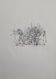 Kampf Der Hellenen Gegen Die Barbaren by Max Slevogt at Sylvan Cole Gallery