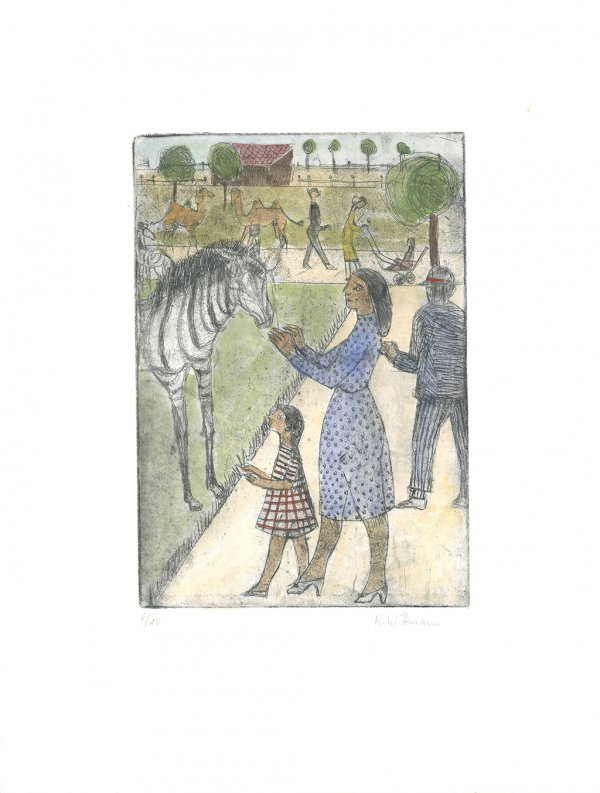 Im Zoo / At The Zoo by Karoline Wittmann