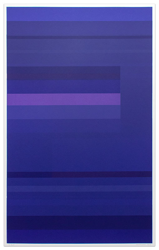 Protest Violet 1/1 #89 by Kate Shepherd