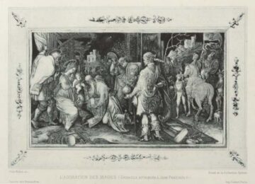 L’adoration Des Mages by Felix Buhot at Sylvan Cole Gallery