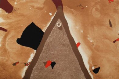 L’ull 1982 by Josep Guinovart at Sylvan Cole Gallery