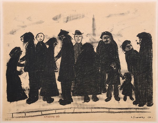Shapes And Sizes by L S Lowry