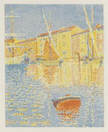 La Bouee (saint-tropez: Le Port) by Paul Signac at Isselbacher Gallery