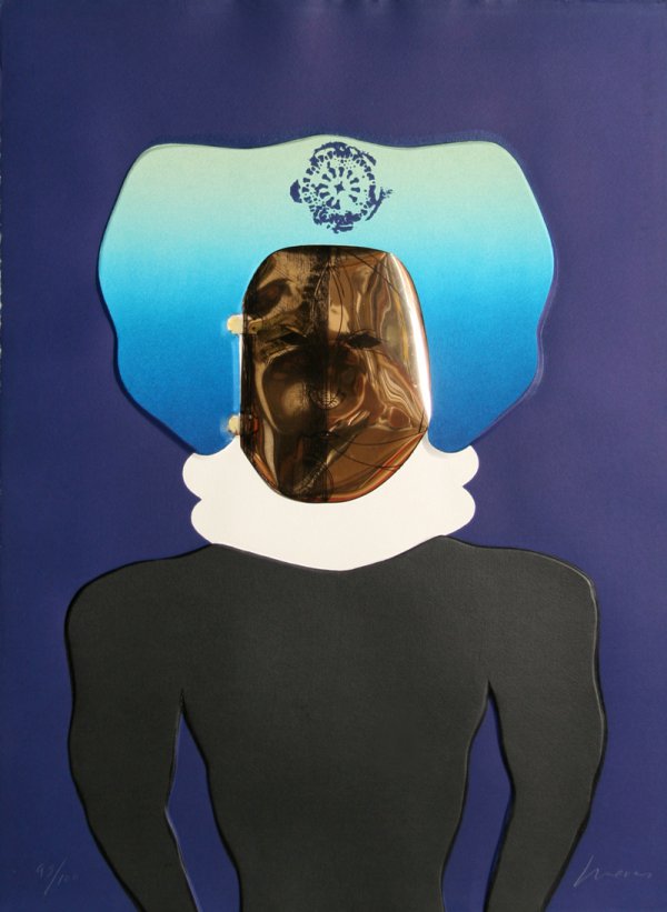 La Mascara From The Homage To Quevedo Portfolio by Jose Luis Cuevas