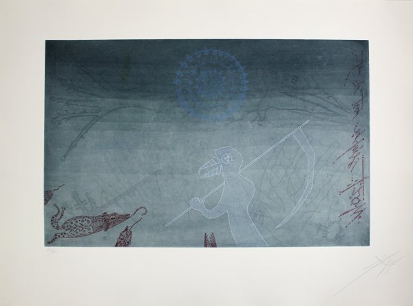 La Mort Dels Mosquits (death Of The Mosquitos) by Joan Ponç