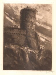 La Tour Mélusine by Louis Icart at Sylvan Cole Gallery
