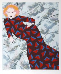Lady And Triangles by Kiki Kogelnik at RoGallery