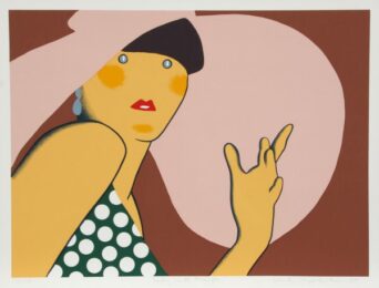 Lady With Hat by Kiki Kogelnik at RoGallery