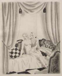 Le Bon Plaisir, Le Malheureux Petit Voyage, La Belle Sans Chemise, Le Diable Amoureux, La Fille Aux... by Maurice Leroy at Sylvan Cole Gallery