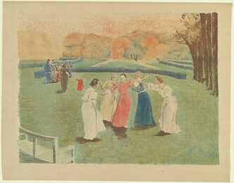 Le Colin-maillard (blind Man’s Bluff) by Alexandre Lunois at Sylvan Cole Gallery