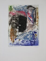 Le Grillon / The Cricket by Martin Bissière at Sylvan Cole Gallery