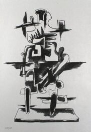Le Merveilleux Radeau by Ossip Zadkine at Sylvan Cole Gallery