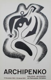 Le Sculpteur (the Sculptor) by Alexander Archipenko at Sylvan Cole Gallery