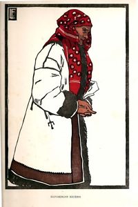 Slovakische Bauerin / Slovak Peasant by Leonhard Fanto