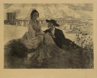 Les “novios” De Cordoba by Alexandre Lunois at Sylvan Cole Gallery