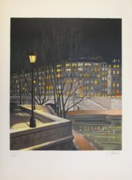 Les Quais by Jean-Luc Lecoindre at Sylvan Cole Gallery