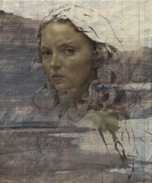 Lily Cole by Jonathan Yeo at Manifold Editions