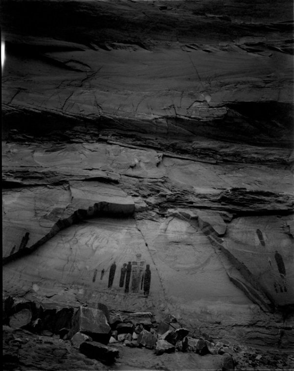 Great Gallery, Horseshoes Canyon, Utah 1982 by Linda Connor