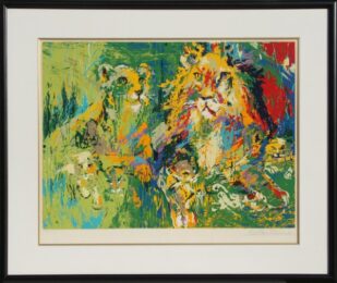 Lion Family by LeRoy Neiman at RoGallery
