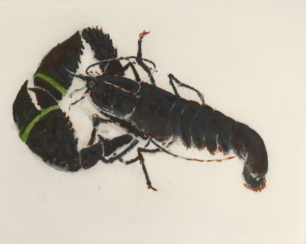 Lobster by Elizabeth Blackadder