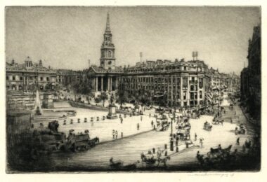 London – St Martin-in-the-fields by Mortimer Luddington Menpes at Editions Graphiques Ltd