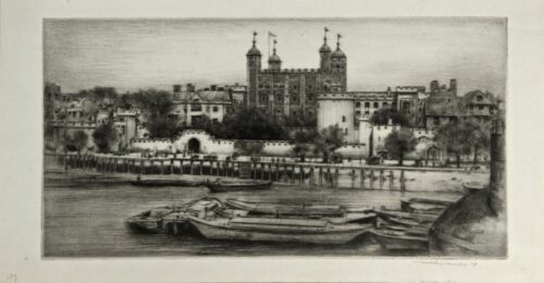 London – Tower Of London by Mortimer Luddington Menpes at Editions Graphiques Ltd