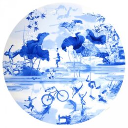 Lotus Play (shanghai Tang Series) by Jacky Tsai at Eyestorm