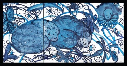 Lulu Blue 27 by Mark Cooper at Center Street Studio