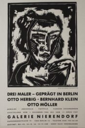 Mädchenkopf by Bernhard Klein at Sylvan Cole Gallery