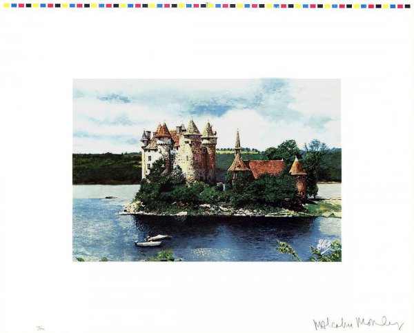 Rhine Chateau by Malcolm Morley