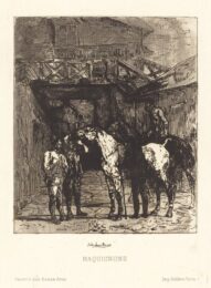 Maquignons / Horse Dealers by John Lewis-Brown at Sylvan Cole Gallery