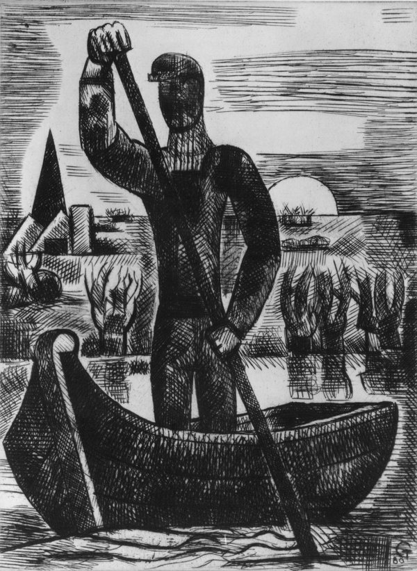 Le Passeur by Marcel Gromaire