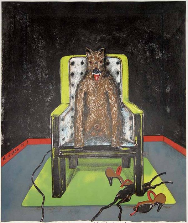 Thirsting Wolf by Marvin Israel