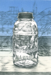 Mason Jar / Strong Shoulder by Rica Bando at ebo Gallery