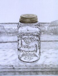 Mason Jar / Wave Hill by Rica Bando at ebo Gallery