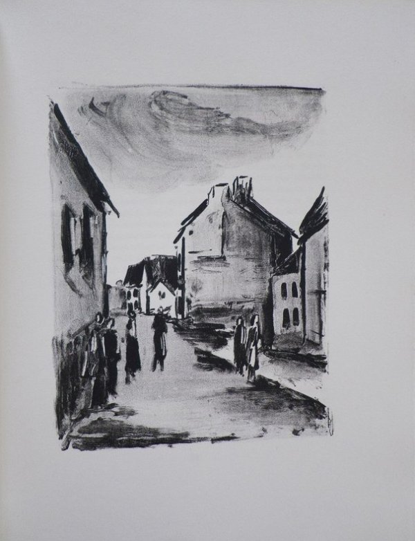Mont-cinère. Lithographies De Vlaminck. by Maurice de Vlaminck