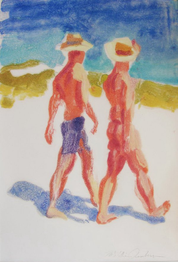 Men Walking by McWillie Chambers