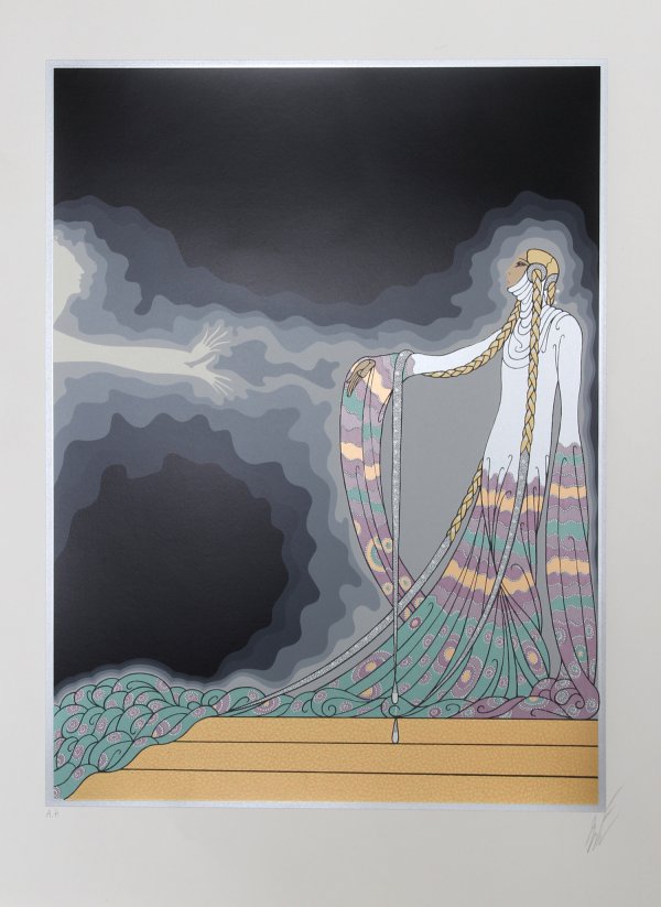 Melisande From The At The Theater Suite by Erte