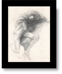 Model With Shawl. by Ralph Brown at Pomegranate Fine Art